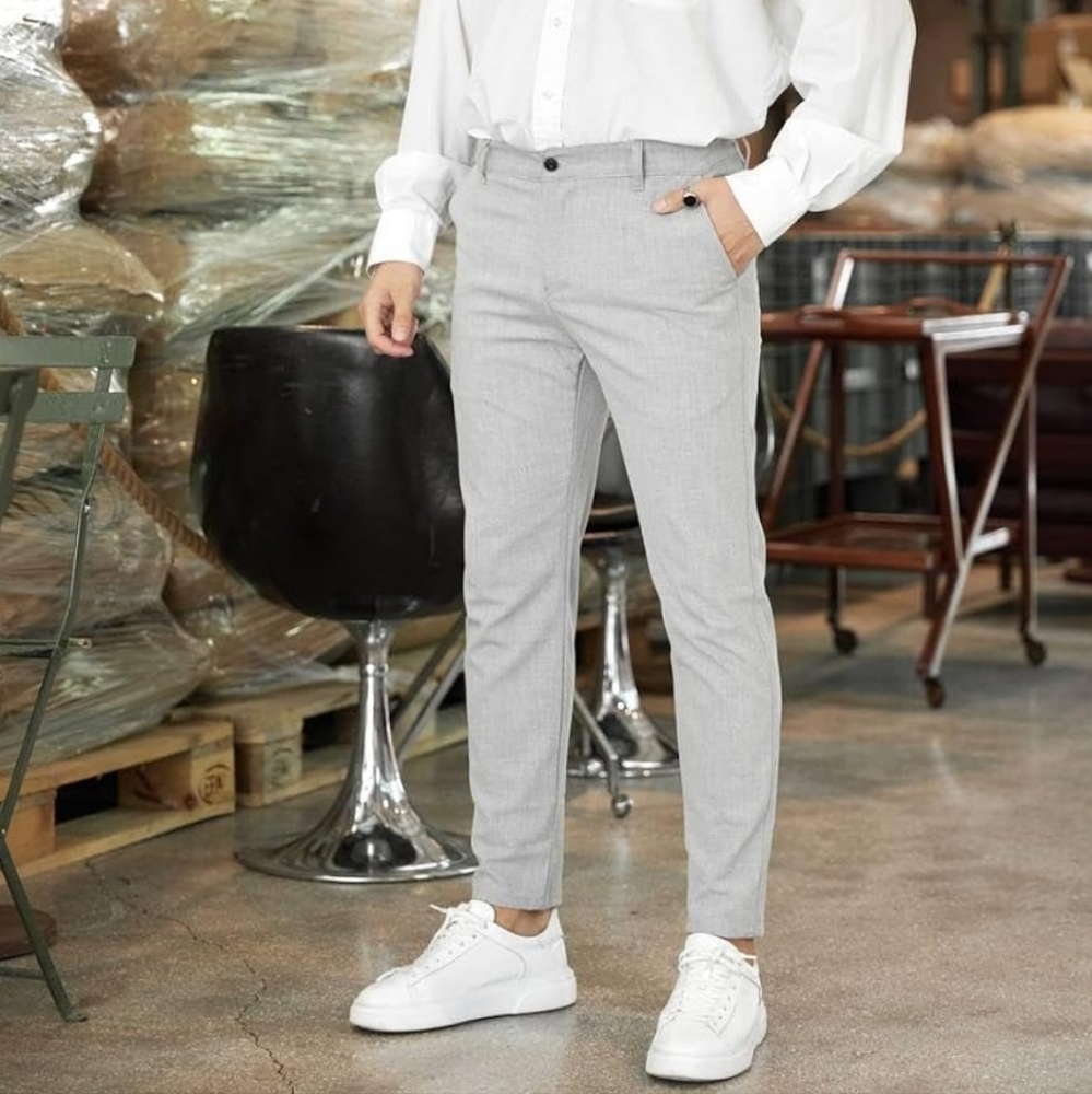 Men's Relaxed Fit Stretch Regular Straight Cut Slim